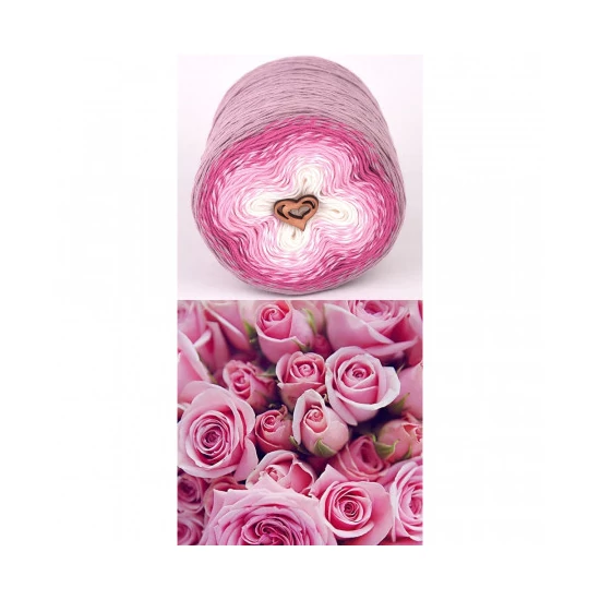 Candy pamut színátmenetes tortafonal - 859