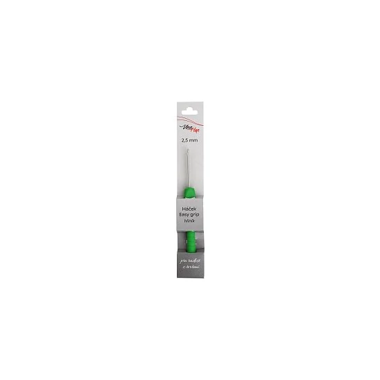 Horgolótű Easy Grip - alumínium - 2,5 mm