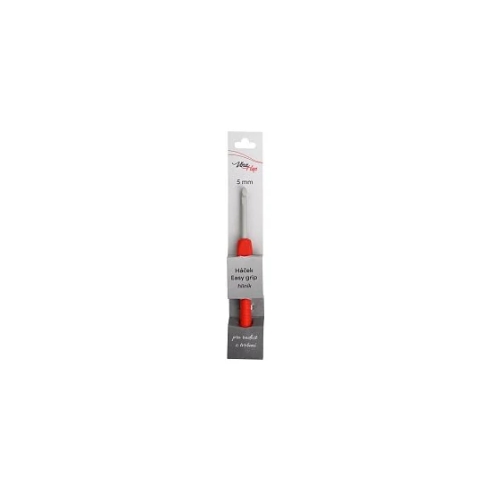 Horgolótű Easy Grip - alumínium - 5 mm
