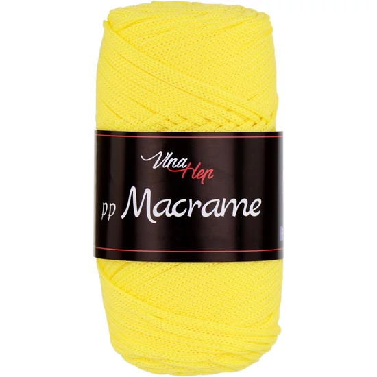 Vlna-Hep PP macrame – 4184 – SÁRGA