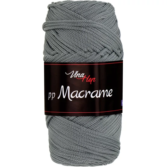 Vlna-Hep PP macrame – 4235 – ACÉLSZÜRKE