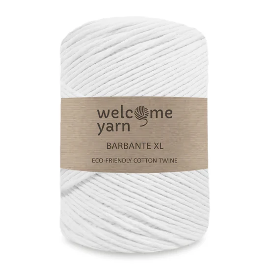 Welcomeyarn Spárgafonal XL 500 g - fehér