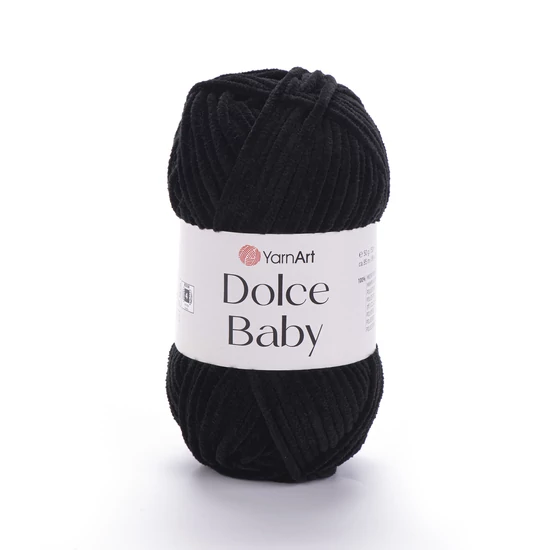 Yarnart Dolce Baby zseníliafonal – 742 – FEKETE