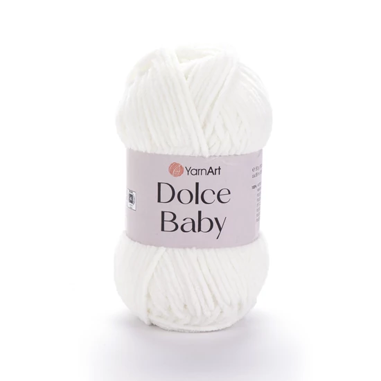 Yarnart Dolce Baby zseníliafonal – 745 – TÖRTFEHÉR