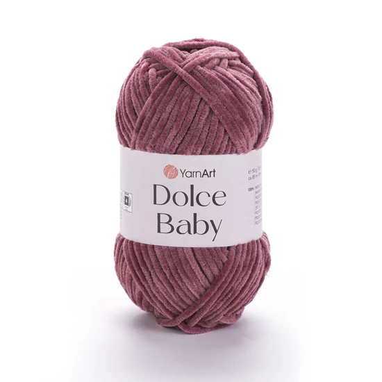 Yarnart Dolce Baby zseníliafonal – 751 – SÖTÉT MÁLYVA