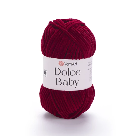 Yarnart Dolce Baby zseníliafonal – 752 – BORDÓ