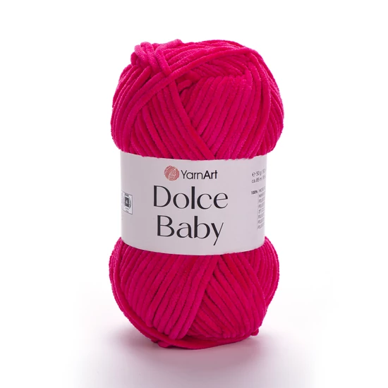 Yarnart Dolce Baby zseníliafonal - 759 – DARK PINK