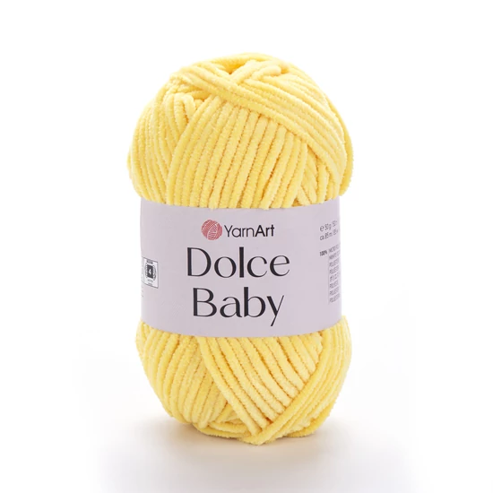 Yarnart Dolce Baby zseníliafonal – 761 – ÉLÉNK SÁRGA