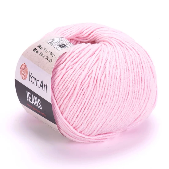 Yarnart Jeans – 74 – halvány babarózsa