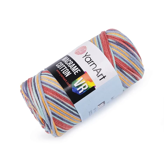 Yarnart Macrame Cotton színátmenetes zsinórfonal 3 mm - 925 Yarnart Macrame Cotton színátmenetes zsinórfonal 3 mm - 925