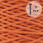 Kép 2/2 - WelcomeYarn spárgafonal XL 3 ply 500 g - narancs