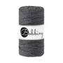 Kép 1/4 - Bobbiny 3 Ply Makramé fonal 3 mm - GRAFIT