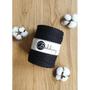 Kép 3/3 - Bobbiny 3 Ply Makramé fonal 5 mm - FEKETE