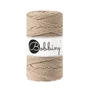 Kép 1/3 - Bobbiny 3 Ply Makramé fonal 3 mm - SAND