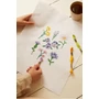 Kép 3/6 - DMC Mindful Making keresztszemes hímzőkészlet - The peaceful flowers