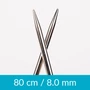 Kép 1/5 - DROPS fém kötőtű – 80 cm – 8,0 mm