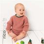 Kép 3/4 - Rico Baby Cotton Soft - Antik sötét rózsa
