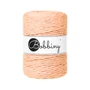 Kép 2/2 - Bobbiny kifésülhető makramé fonal 5 mm - UNICOLOR PEACH FUZZ