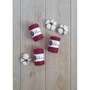 Kép 2/2 - Bobbiny Baby kifésülhető makramé fonal 1,5 mm - Wine Red