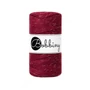Kép 3/3 - Bobbiny kifésülhető makramé fonal 3 mm - Golden  Wine Red