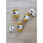 Kép 2/3 - Bobbiny 3 Ply Makramé fonal 1,5 mm - SPICY YELLOW