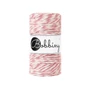 Kép 1/3 - Bobbiny kifésülhető makramé fonal 3 mm - Magical Collection -  Pastel Pink