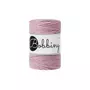 Kép 1/3 - Bobbiny 3 Ply Makramé fonal 1,5 mm - Dusty Pink
