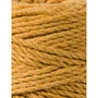 Kép 2/3 - Bobbiny 3 Ply Makramé fonal 3 mm - MUSTÁR