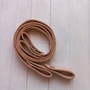 Kép 2/2 - Bőr táskapánt patentos 70 cm - barna zsemle