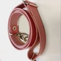 Kép 1/2 - Bőr táskapánt cross body 120 cm - Rózsaszín