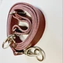 Kép 1/2 - Bőr táskapánt cross body 120 cm - Szilvásgombóc