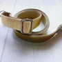 Kép 1/2 - Bőr táskapánt cross body 120 cm - arany