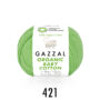 Kép 1/2 - Gazzal Organic Baby Cotton – zöld