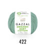Kép 1/2 - Gazzal Organic Baby Cotton – aqua
