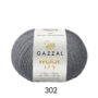 Kép 1/2 - Gazzal Wool 175 100% merino – füstszürke