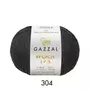 Kép 1/2 - Gazzal Wool 175 100% merino – fekete