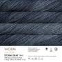 Kép 2/2 - Gazzal Worm - kézzel festett fonal – 3845 – Storm Gray