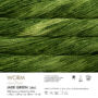 Kép 2/2 - Gazzal Worm - kézzel festett fonal – 3860 – Jade Green
