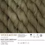 Kép 2/2 - Gazzal Wool Star - PALE OLIVE GREEN