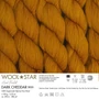 Kép 2/3 - Gazzal Wool Star - DARK CHEDDAR