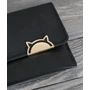 Kép 2/4 - Cicás táskadísz 18x35 mm - Gold