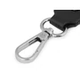 Kép 2/3 - Karabiner hosszabbítással táskára / kulcsra 22 mm FEKETE