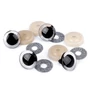 Kép 2/2 - Biztonsági szem gliterrel 20 mm - kék