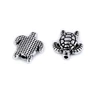 Kép 2/2 - Fém dísz tengeri teknős 12x13 mm 20 db