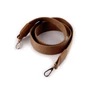 Kép 2/2 - Textil crossbody táskafül karabinerrel  3,8 cm - Bézs arany szerelékkel