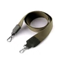 Kép 2/2 - Textil crossbody táskafül karabinerrel  3,8 cm - Keki nikkel szerelékkel