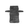 Kép 1/2 - Műanyag kanava hímzés, táskakészítés - 18 x 9 x 4,5 cm - fekete 