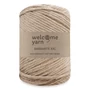 Kép 1/2 - Welcomeyarn Spárgafonal XXL 500 g - 4 mm - bézs