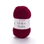 Kép 1/3 - Yarnart Dolce Baby zseníliafonal – 752 – BORDÓ