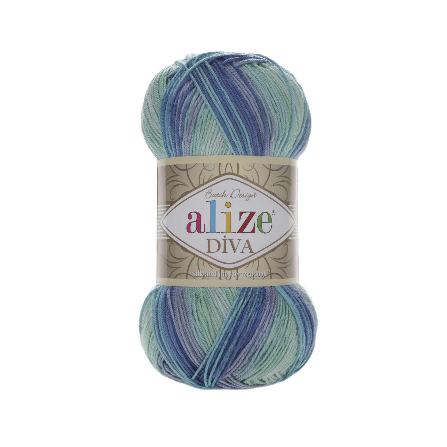 Alize Diva Batik - aqua árnyalatok